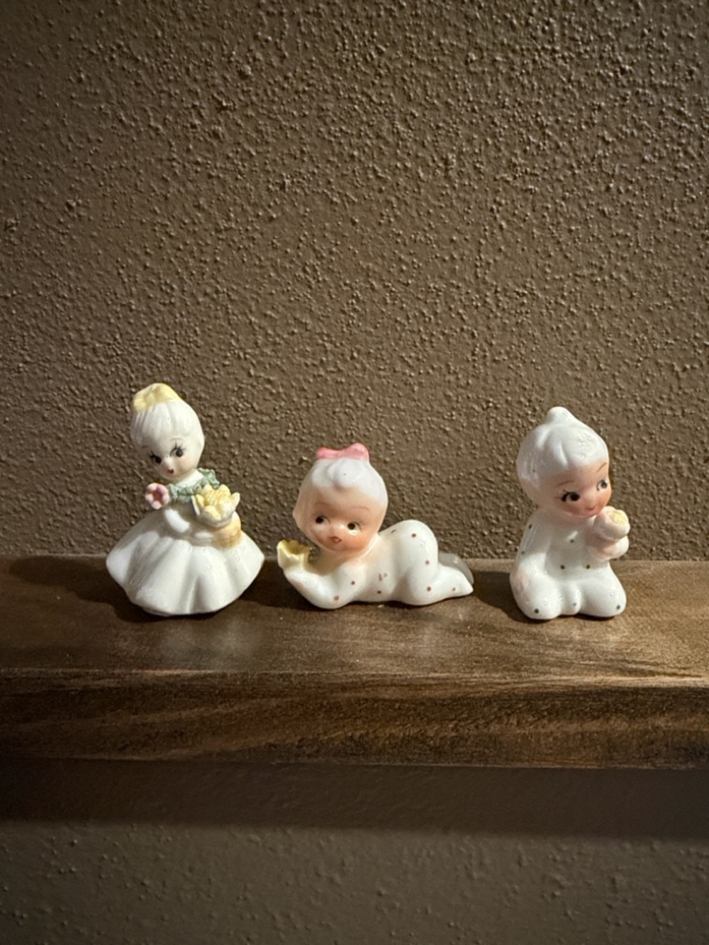 Vintage Bone China Babies Flowers and Angel